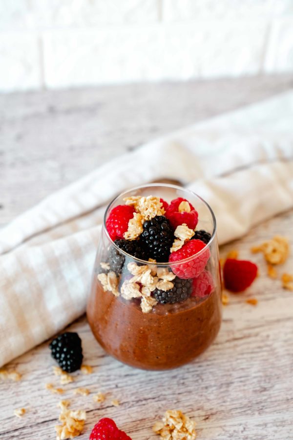 chocolate chia seed pudding