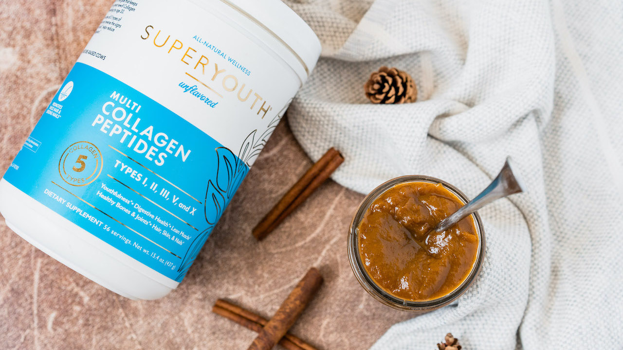 Super Youth collagen infused pumpkin butter