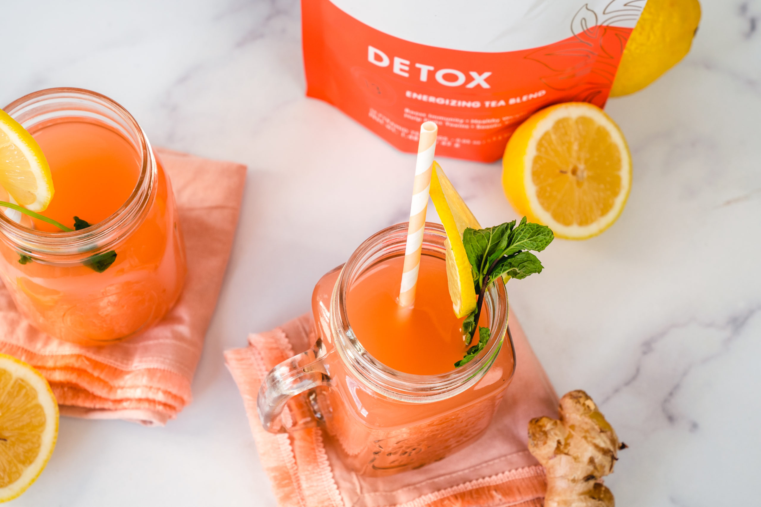 lemon ginger detox