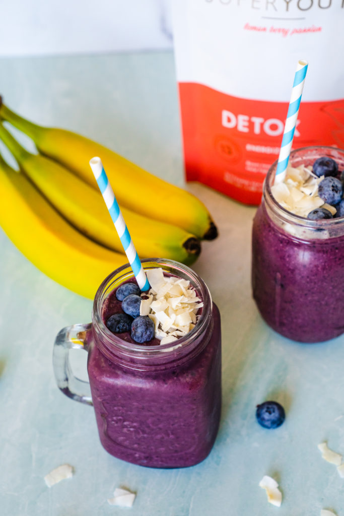 Acai blueberry smoothie