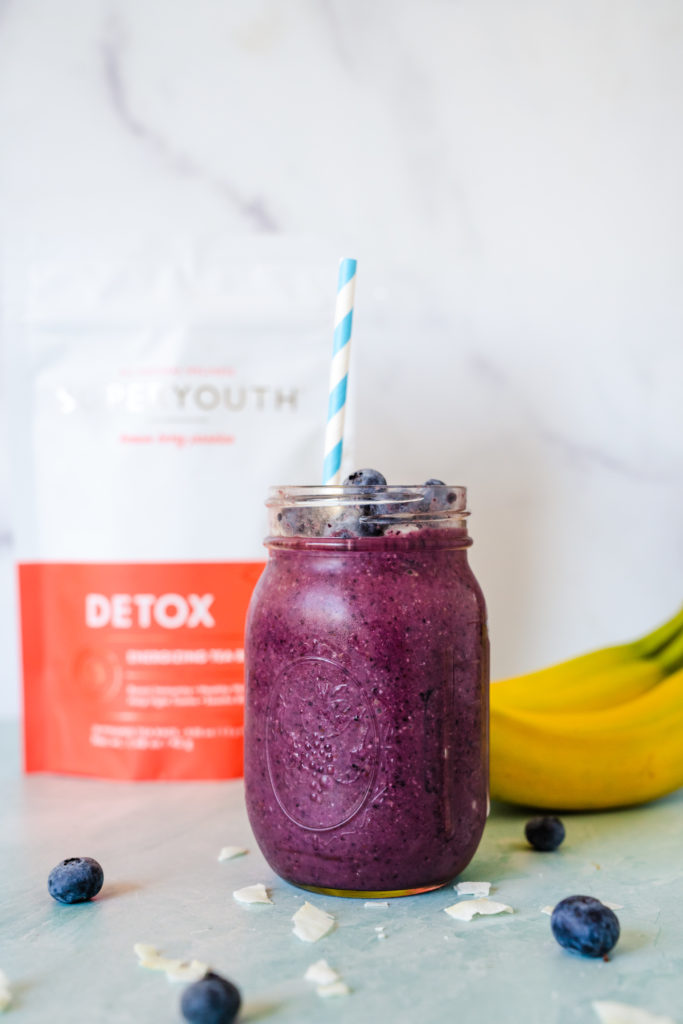 Acai blueberry smoothie