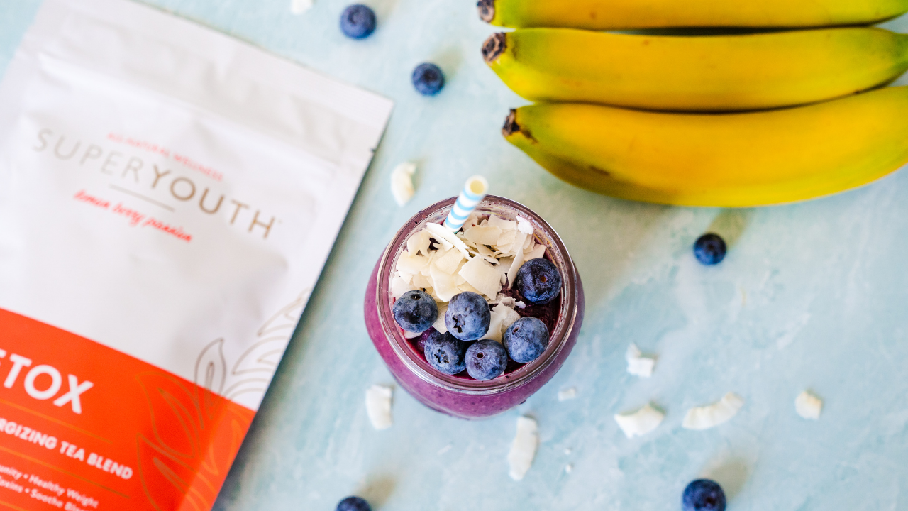 Acai blueberry smoothie