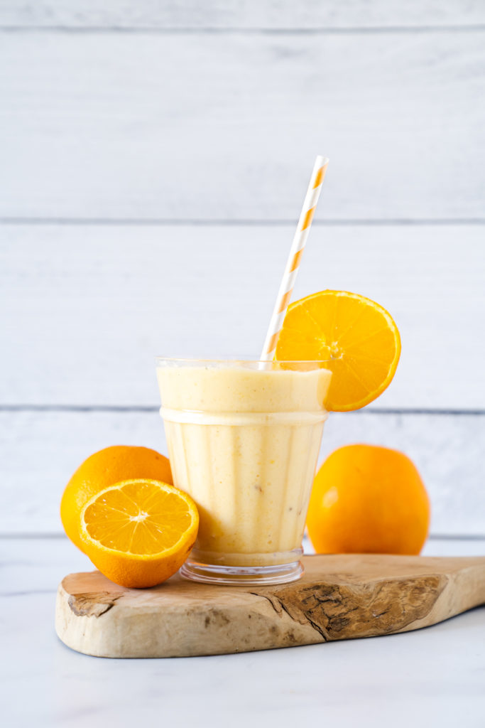 Orange creamsicle smoothie