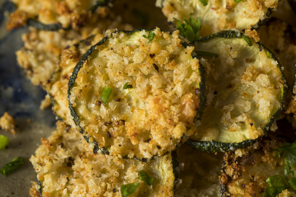 air fryer zucchini chips